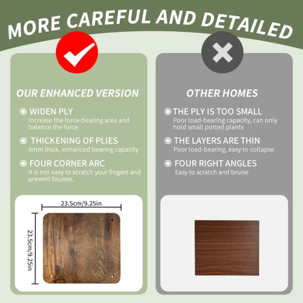 Plant Stand Stand For Flowers Wooden Storage Shelf 4/5/6 Tier Flower Shelf Planter Rack Indoor Display Stand Multiple Flower Pot - Image 4